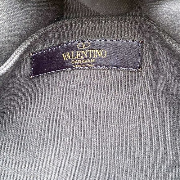 Valentino Garavani Denim Butterfly Backpack Blue main image 8